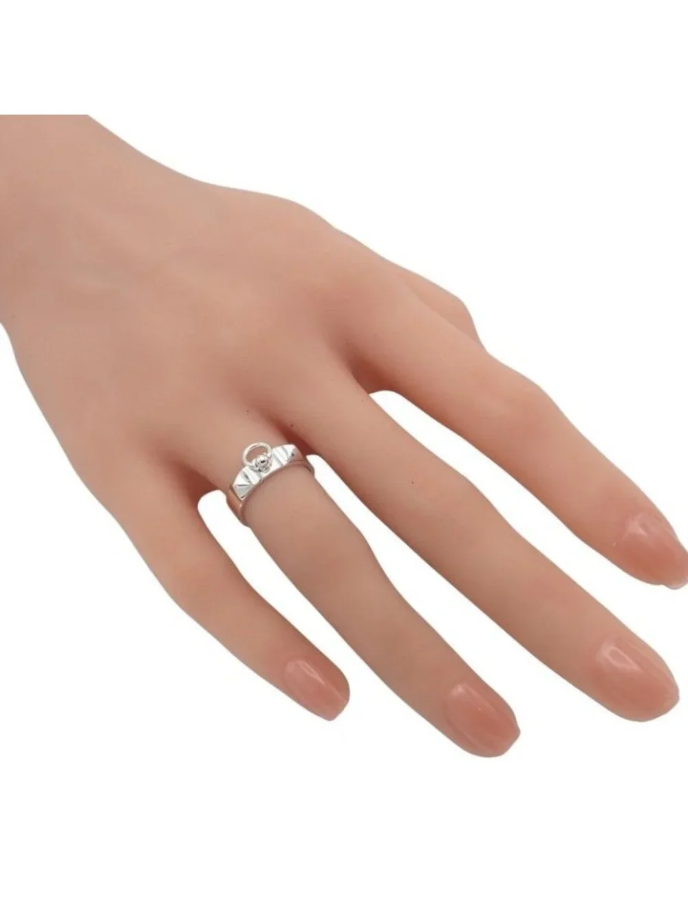 Hermes Collier de Chien PM Ring Includes 925 Sterling Silver
